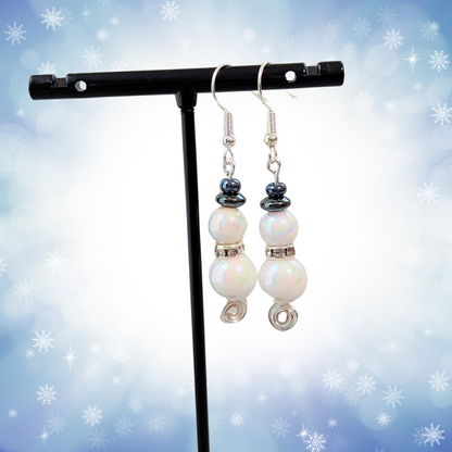 "Do You Want to Build a Snowman" Drop Earrings