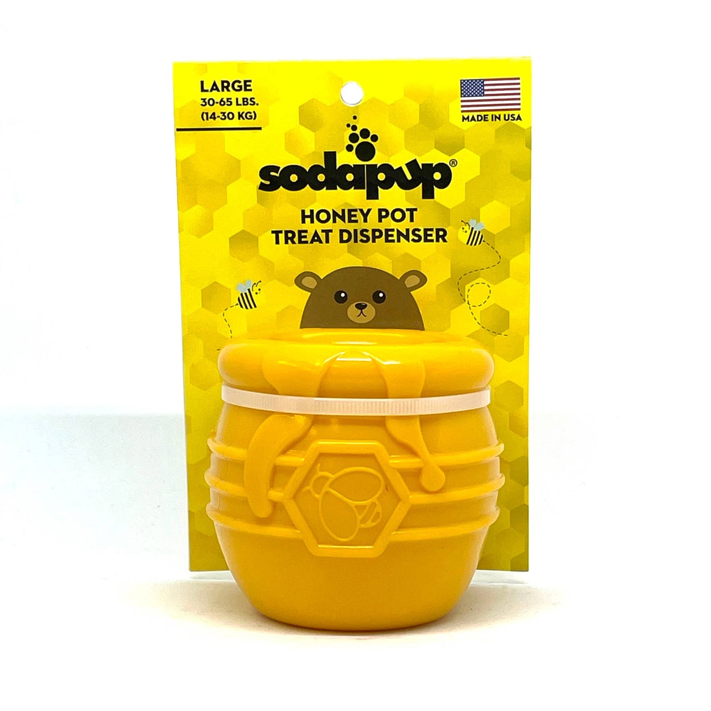 Large PUP-X Honey Pot Treat Dispenser