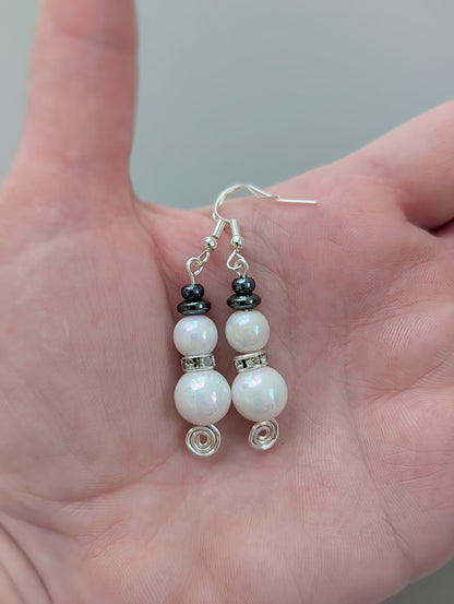 "Do You Want to Build a Snowman" Drop Earrings