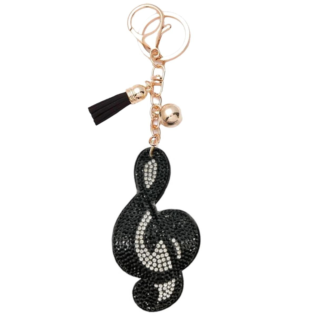 Treble Clef Bag Charm/Keychain