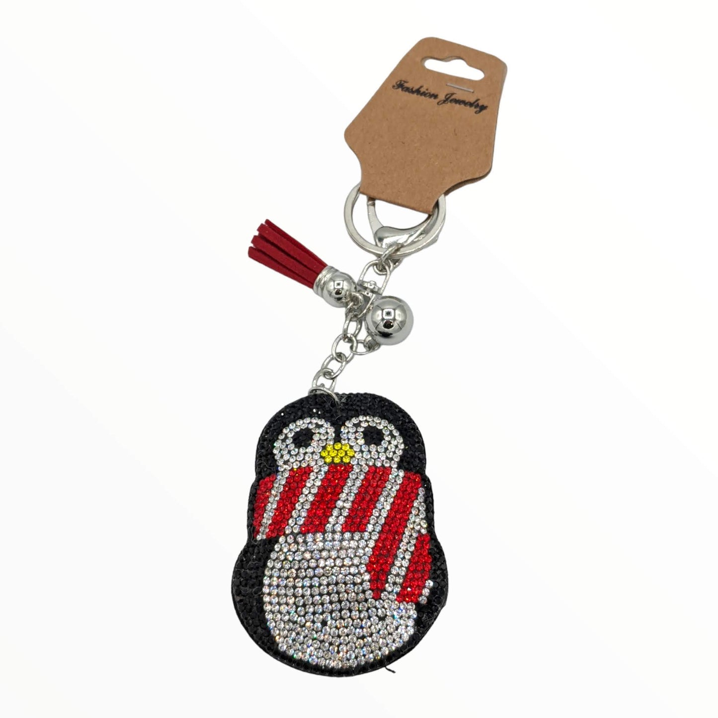 Winter Penguin Bag Charm/Keychain