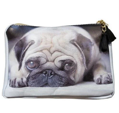 Pug Cosmetic Bag